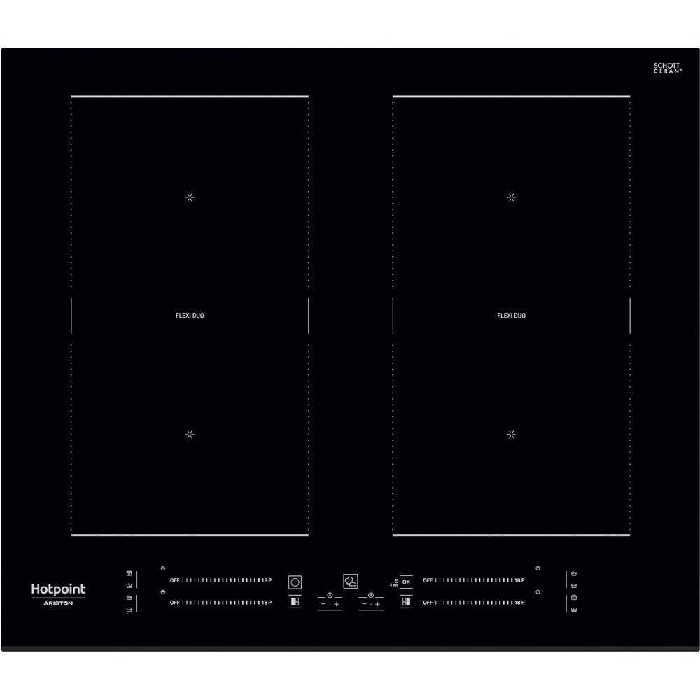 Punto caliente Ariston HS 2560C BF Silencio Piano Inducción 60cm 4 Zona Flexi Silencio Duegstore.com