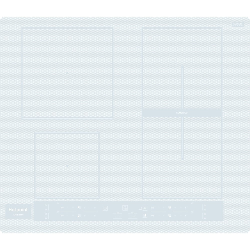 Горячая точка Ariston HB 8460B NE/W | Индукция фортепиано 60 см 4 зоны Duegstore.com