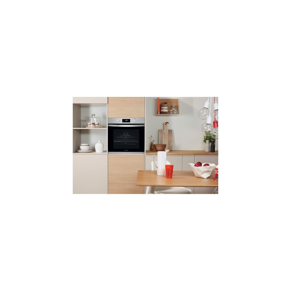 Встраиваемая духовка Indesit IFW 3544 JH IX |60 см |Класс A+ | Duegstore.com