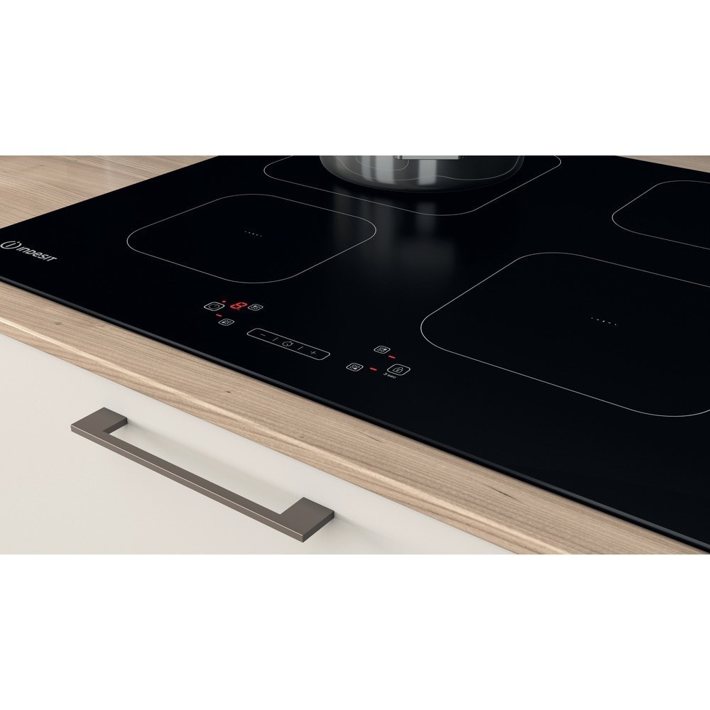 Induction Plan Indesit IS 83Q60 NE 60cm 4 Zone Noir