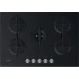 Piano Cottura Gas Indesit ING 72T/BK 75cm 5 Fuochi Vetro | Offerte Duegstore