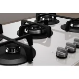Indesit ING 72T/WH 75厘米 5头燃气灶 白色玻璃 | Duegstore 优惠