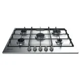 Plan Cottura Gas Indesit THP 752 IX/I 75cm 5 Fuochi Inox 提供迪格斯托尔