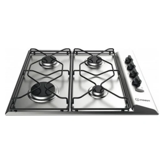 Gas Cottura Indesit THP 642IX/I 60cm 4 Fuochi Inox 提供杜埃格斯托尔