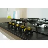 Indesit TH 752 / I (AN) 75cm Anthracite - Piano Cottura Gas 5 Fuochi