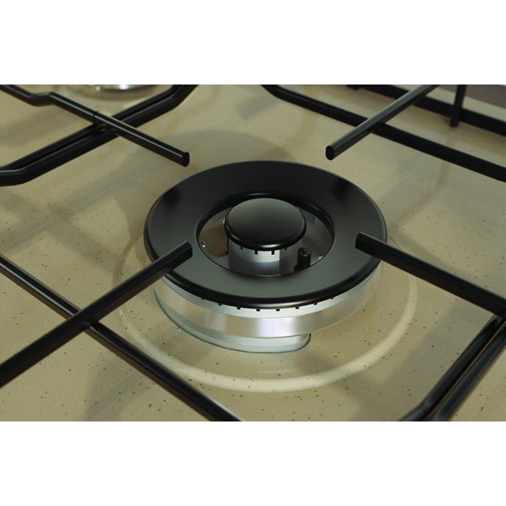 Indesit TH 752 /I (AV) 75cm Elfenbein - Klavier Cottura Gas 5 Fuochi | Duegstore