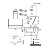 AEG PA9000VT90: Black Glass Hood, Breeze-Technologie für saubere Luft