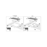 Hob de inducción y capucha integrada Baraldi Diamond Luxor 01DIMLUXEBL83 en ambiente de cocina