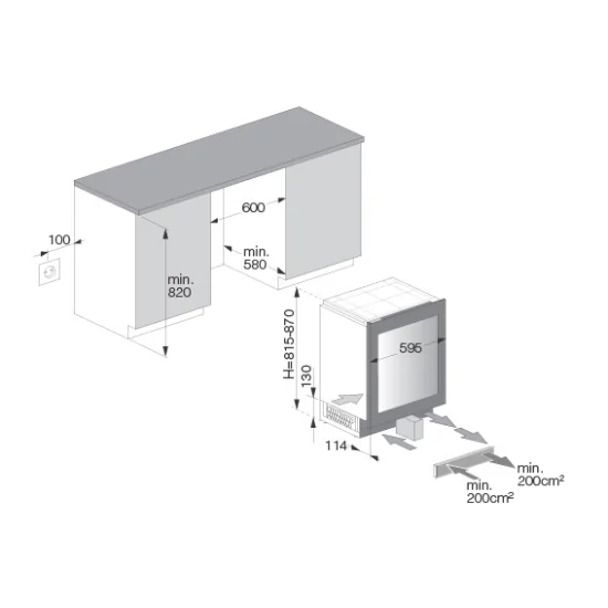 Bodega con submuestra