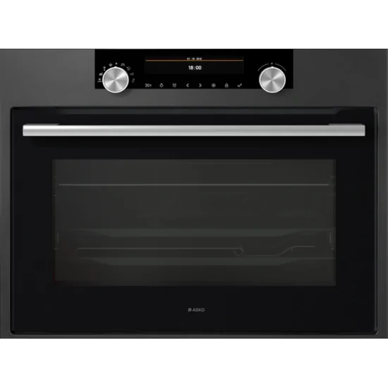 Horno pirolítico Asko OP 8487 A CRAFT | Autolimpieza 45 cm | Grafito negro | Duegstore