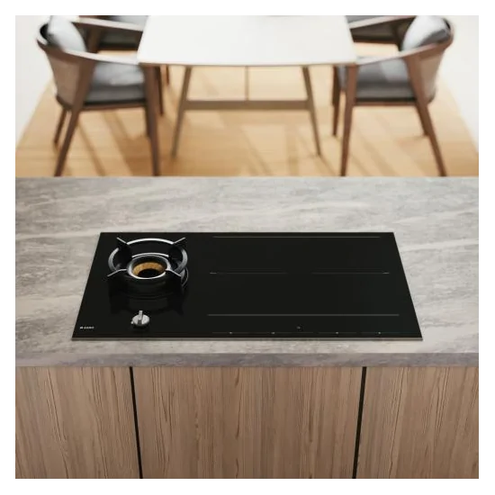 Asko HIG 89524 MGB1 Black Matt Hob 90см гибридный газ / индукция - https://duegstore.com/ru/pererabotannye-pribory-po-dostupnym-