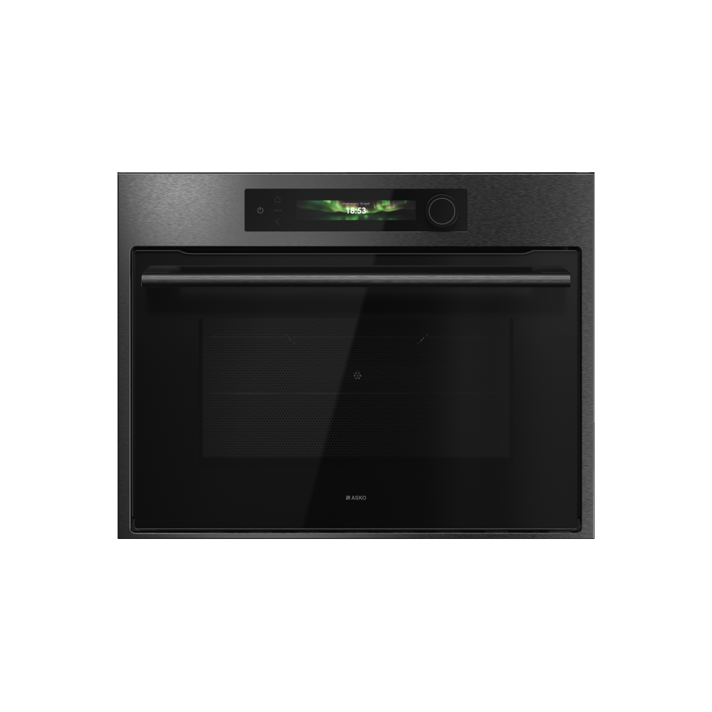 Forno Combinato Asko OCM 64 BSH NYACraft | Black Steel Compact | Microonde & Celsius°Cooking | Serie 6 | Duegstore