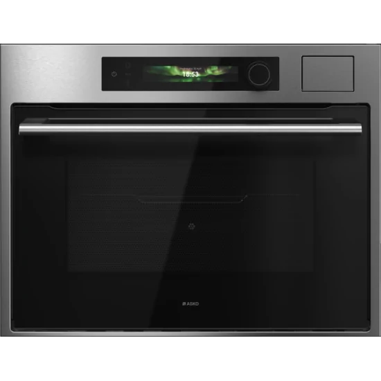 Комбинированная печь Asko OCM 64 BSH NYACraft | Black Steel Compact | Microonde & Celsius°Cooking | Series 6 | Duegstore