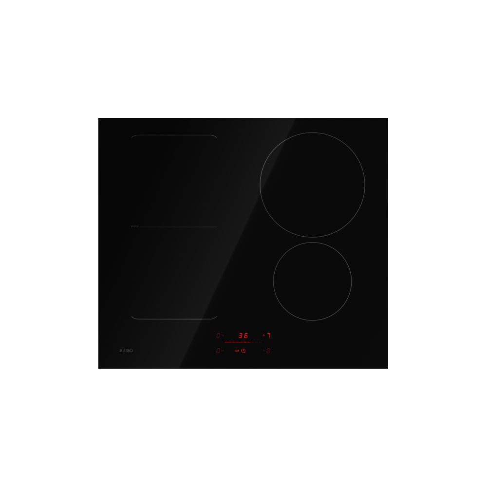 Induction hob Asko HI 2641 FBG1 Noir poli 60 cm