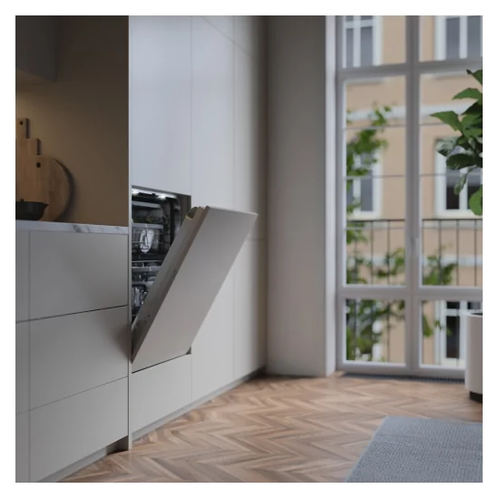 Asko DSD Dishwasher 544 K / 1 Disappearance XL - Sliding Door - 14 Covered