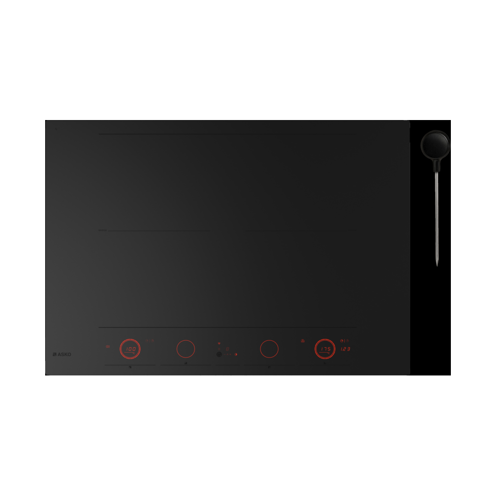 Plan d'induction Asko HID 754 MFC 72 cm Noir | Installation de fil | Duegstore