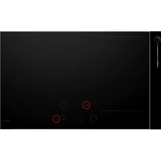 Induction plan Asko HID 824 GC 80 cm | Black glass | Duegstore.com