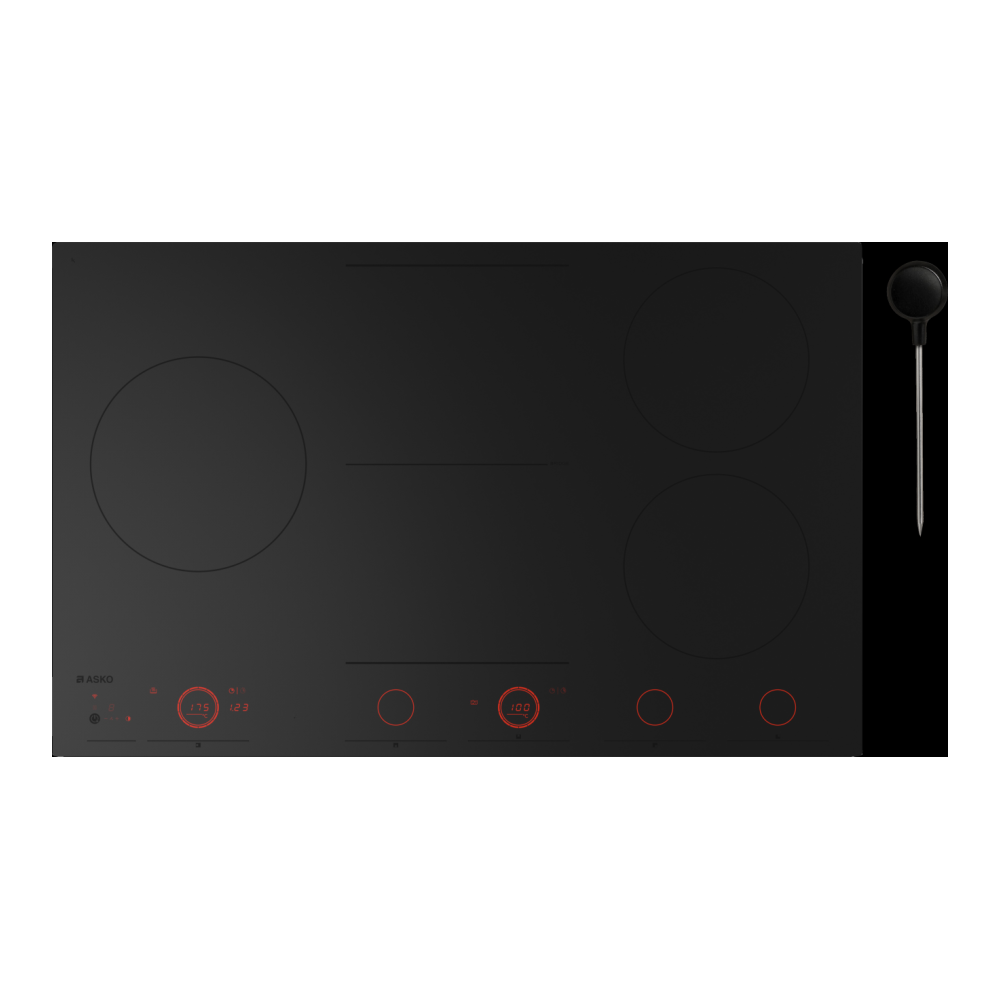 Induction Plan Askohid 865 MFC Black, 80 cm | Install. flush | Duegstore