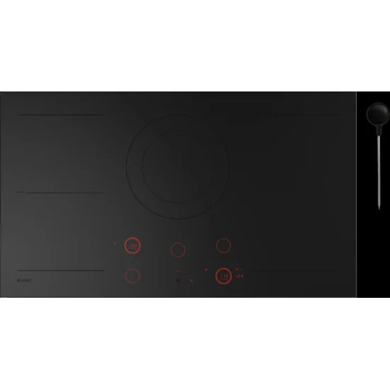 Plan de inducción Asko HID 945 MC Celsius Black, 90 cm | Perfiles de acero negro | Duegstore