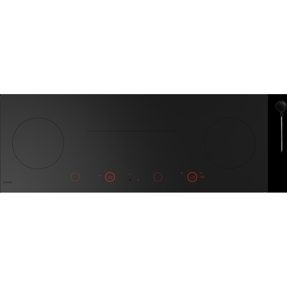Plan d'induction Asko HID 144 MFC Noir, 111 cm | Installer. flush | Duegstore