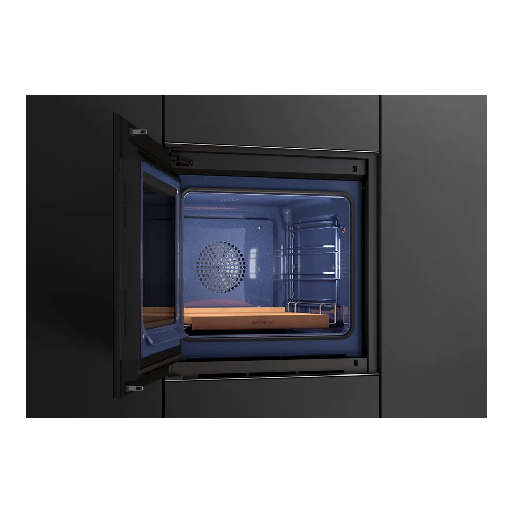 GAGGENAU GO 241 100 Forno Pirolitico 60cm Onyx - Sinistra - Home Connect