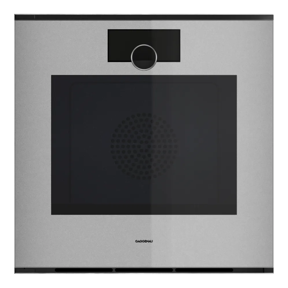 GAGGENAU GO 241 130 Pirolytique four 60cm Sterling - gauche - Home Connect