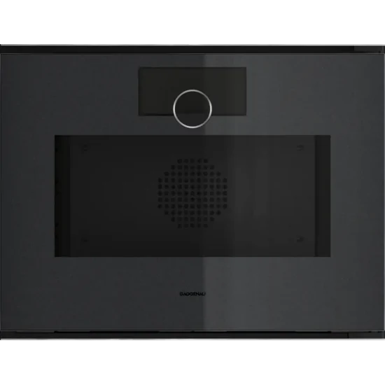 GAGGENAU GS 240 100 Pure Steam Oven 60x45cm Onyx- Réservoir- D'accord