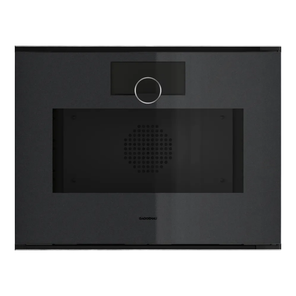 GAGGENAU GS 240 100 Pure Steam Oven 60x45cm Оникс- Танк - Правильно