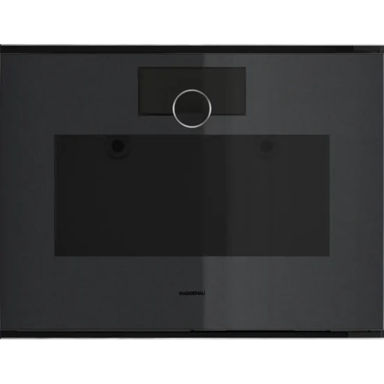 Forno a Vapore Puro GAGGENAU GS 220 100 Minimalistic 60 x 45 cm - Onyx - Porta Destra