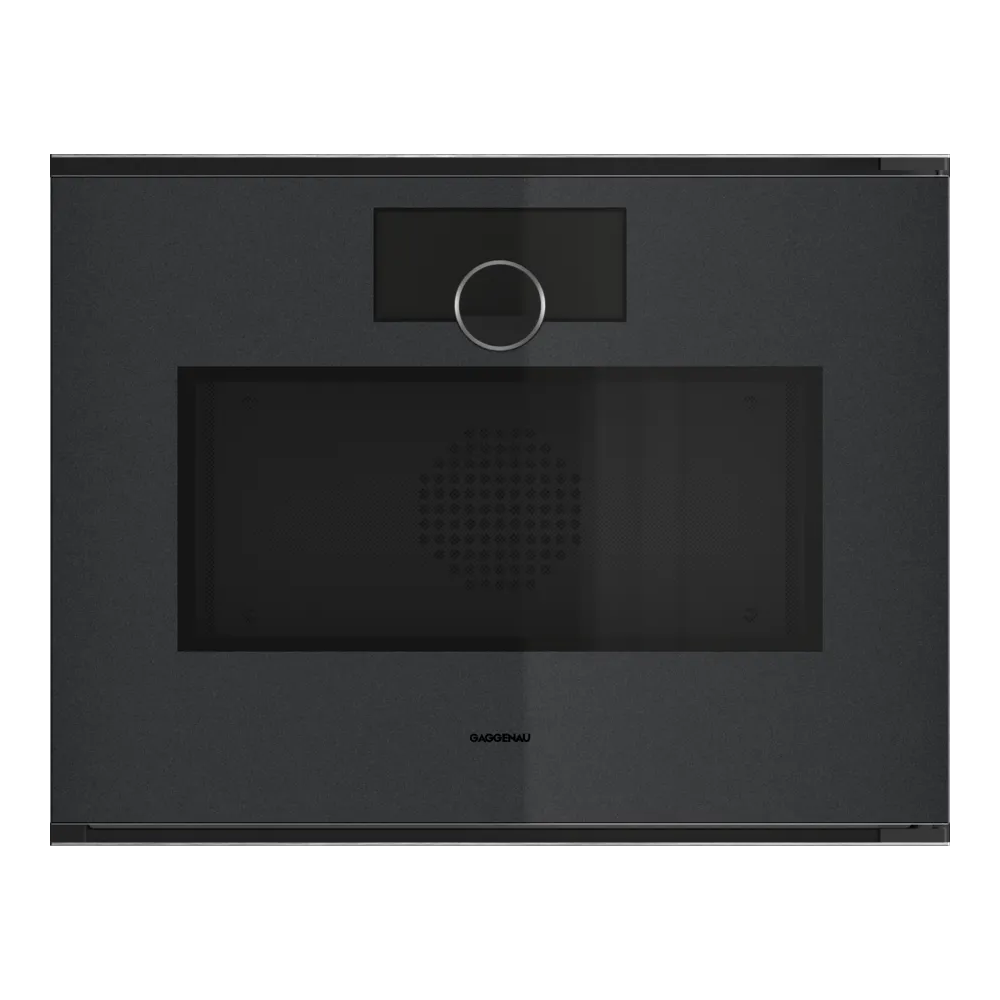 GAGGENAU GM 251 100 Microonda 60x45cm Onyx - 21L - Puerta izquierda