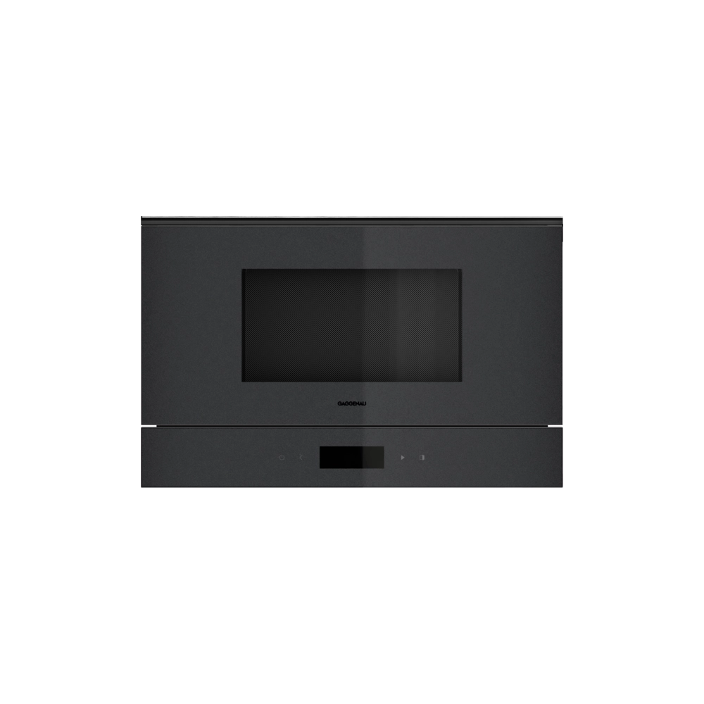 GAGGENAU GM 220 100 Microonde 60x38cm Onyx - 21L - Правая дверь