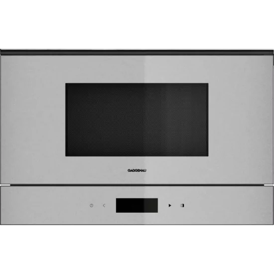 GAGGENAU GM 220 130 Microonde 60x38cm Sterling - 21L - Right door