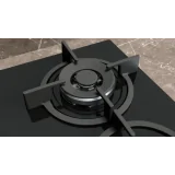 Piano Cottura a Gas SIEMENS EP6A6HI10 iQ700 stepFlame - 60 cm - 4 Fuochi - Vetro Nero