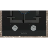 SIEMENS ER3A6BI40 Piano Cottura Gas Domino 30cm stepFlame Vetro Nero
