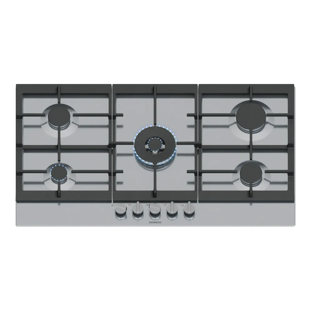 SIEMENS EC9A5RI90 Газовая плита 90cm StepFlame Wok 5kW нержавеющая сталь