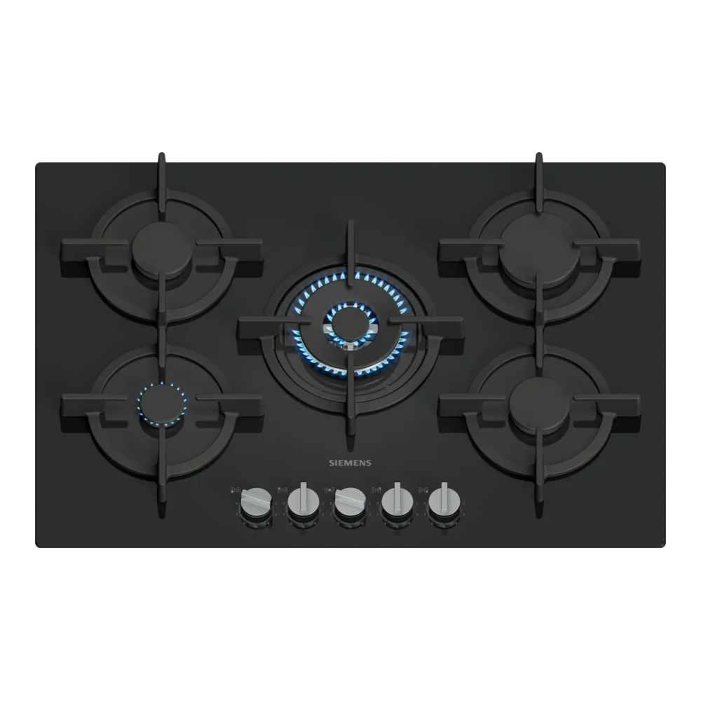 SIEMENS EP7A6QI10 Газосварочный пол 75см StepFlame Wok Glass Black iQ500
