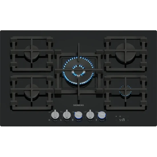 SIEMENS ER7A6RH40 Cotttura Gas 75cm iQ700 Étape intelligente Flame Wok