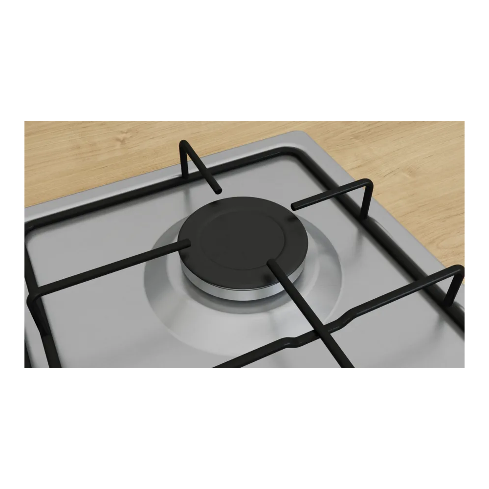 BOSCH PGP6B5K80 Gas Cooking Floor 60cm Series 4 - 4 Inox Cookers en acier