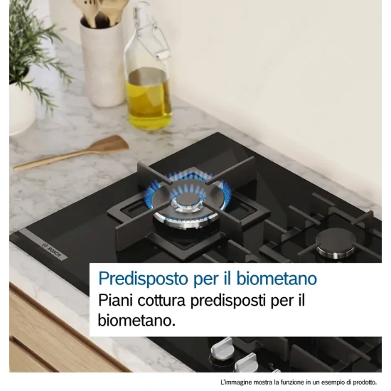 BOSCH PGP6B5K80 Gas Cooking Floor 60cm Series 4 - 4 Inox Cookers en acier