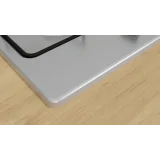 BOSCH PGP6B5K80 Piano Cottura Gas 60cm Serie 4 - 4 Fuochi Inox