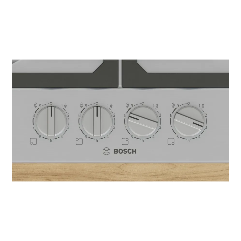 BOSCH PCH6A5I95 Пол для приготовления газа 60cm FlameSelect Wok 3.5kW нержавеющая сталь