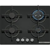 BOSCH PPH6A6I10 Gasherd Boden 60cm FlameSelect Wok Schwarzglas