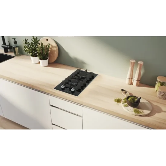 BOSCH PRB3A6I40 Cottura Gas Domino 30см Выберите Black Glass