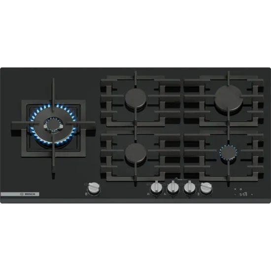 BOSCH PRS9A6H40 Пол для приготовления газа 90 см 5 Fuochi Wok 5 кВт Home Connect