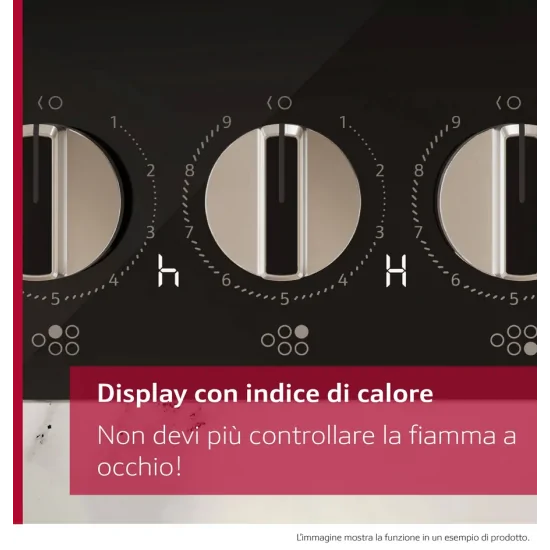 NEFF T29RHS4S0 Gas Cooking Floor 90cm FlameSelect Wok 5kW Black Glass