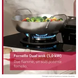 NEFF T29RHS4S0 газовый кухонный пол 90cm FlameSelect Wok 5kW Black Glass