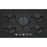 NEFF T27PIQ4S0 Gasherd Boden 75cm FlameSelect Wok 4kW Schwarzglas