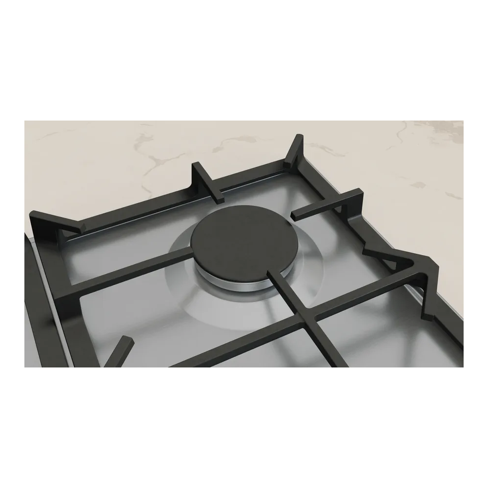 NEFF T29CIR8N0 Piso de cocina de gas 90cm FlameSelect Wok 5kW Acero inoxidable