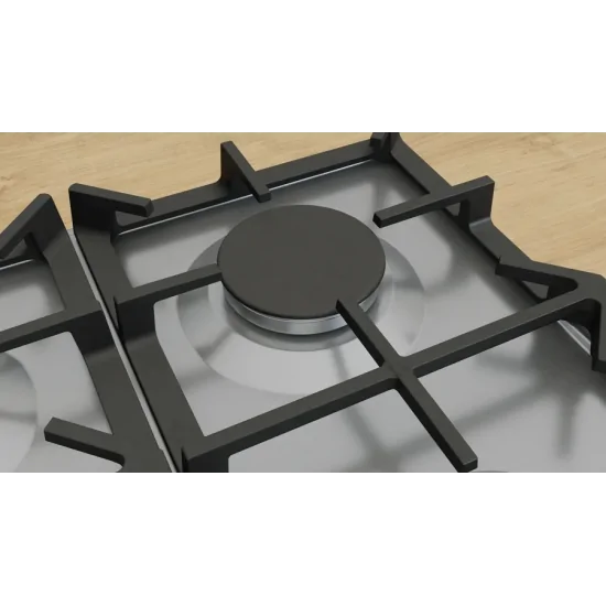 NEFF T27CIS8N0 Площадка для приготовления газа 75cm FlameSelect Dual Wok 5kW нержавеющая сталь