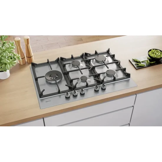 NEFF T27CIS8N0 Площадка для приготовления газа 75cm FlameSelect Dual Wok 5kW нержавеющая сталь
